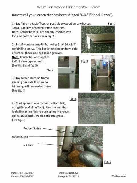 How to Roll Screen- page 1